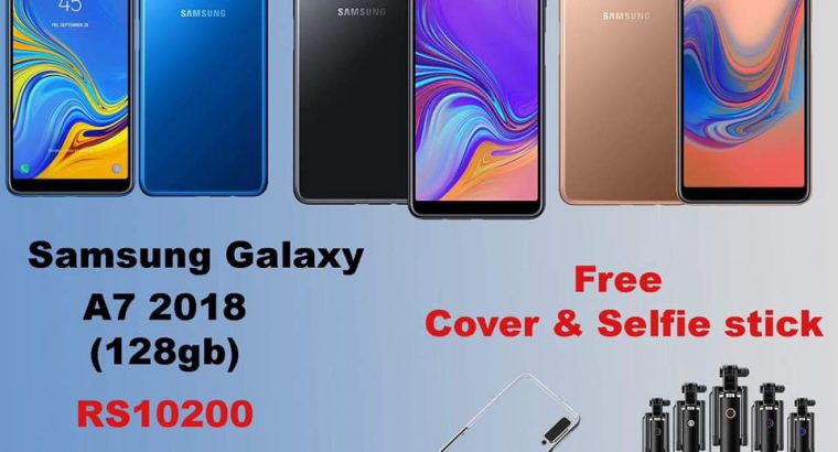 Cellbest Mauritius – Samsung Galaxy  ➖A7 128gb ➖cover & selfie stick free Rs10,200