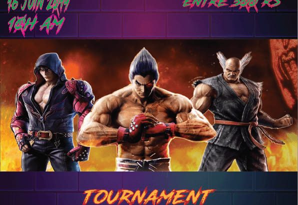 Tournoi Tekken 7 – Sunday, 16 June 2019 from 10:00-17:00