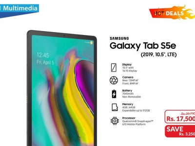 101 Multimedia – Samsung Galaxy Tab S5e – Rs 17,500