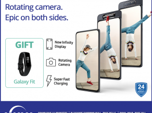 Samsung Galaxy A80 with its triple-lens rotating camera Rs 26,990