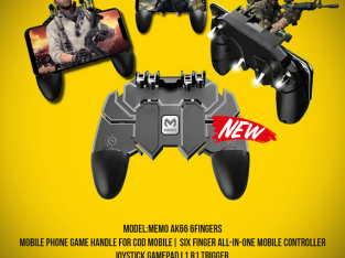 Media Space – New AK66 Finger Mobile Game Controller for call of duty mobile and Pubg. Rs.650