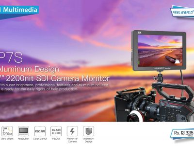 101 Multimedia – FeelWorld P7S On-Camera Monitor with 4K Support