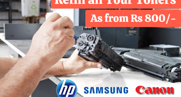 Satel Computer Services – Toner Refill as from Rs800